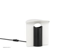 RF200 Petal Lamp, Gestell aus schwarze Eiche mit wei�e Schirme | Carl Hansen & S�n