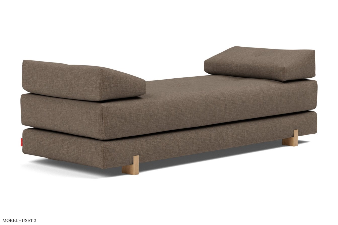 Sigmund Daybed, Drip – Eichenbeine, Esina Cedar Brown 411 | Innovation Living