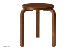 Stool 60 | Natur, Valn�d bejdse | Artek