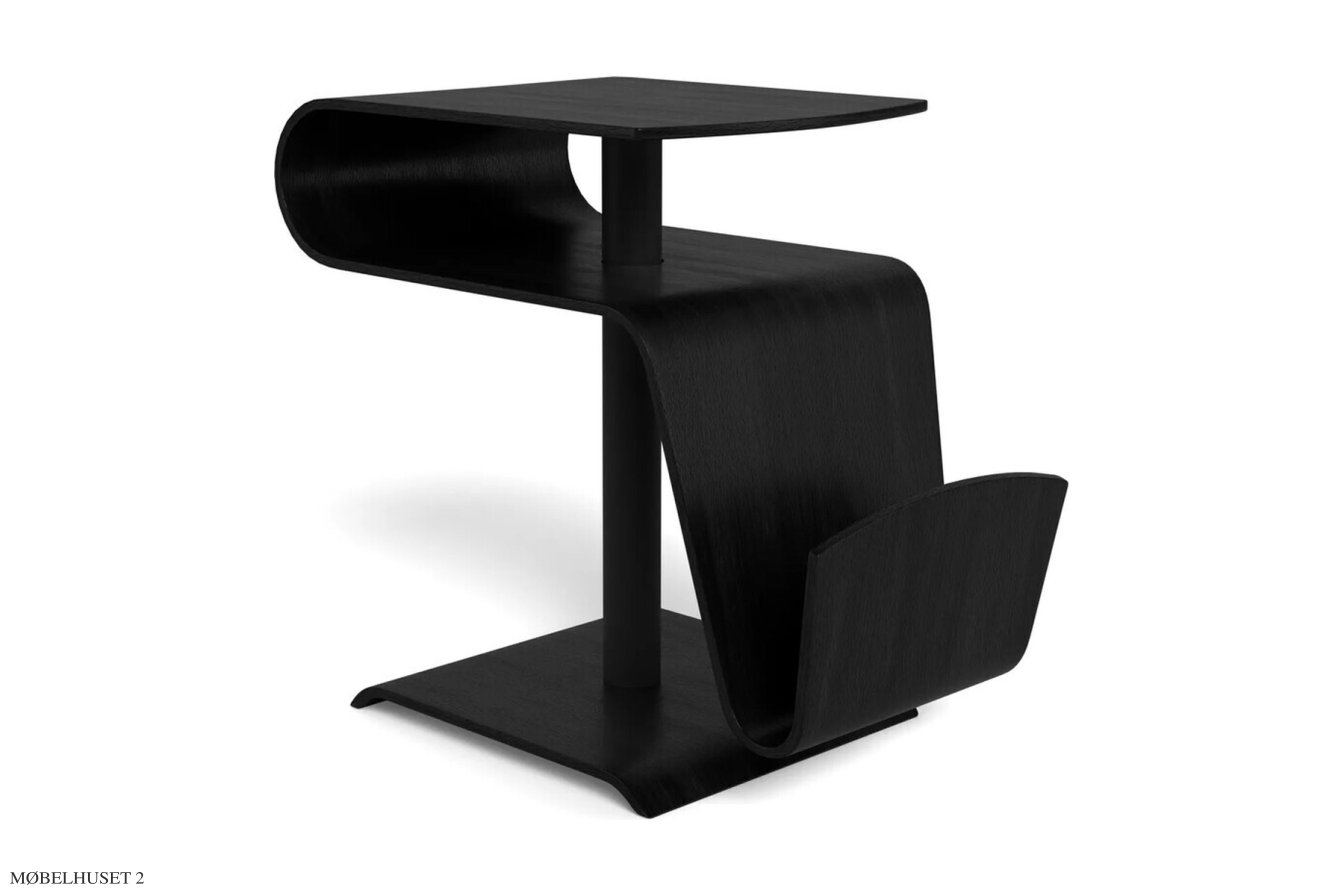 Timeout bord, Eg sortbejdset, Sort aluminium | Conform