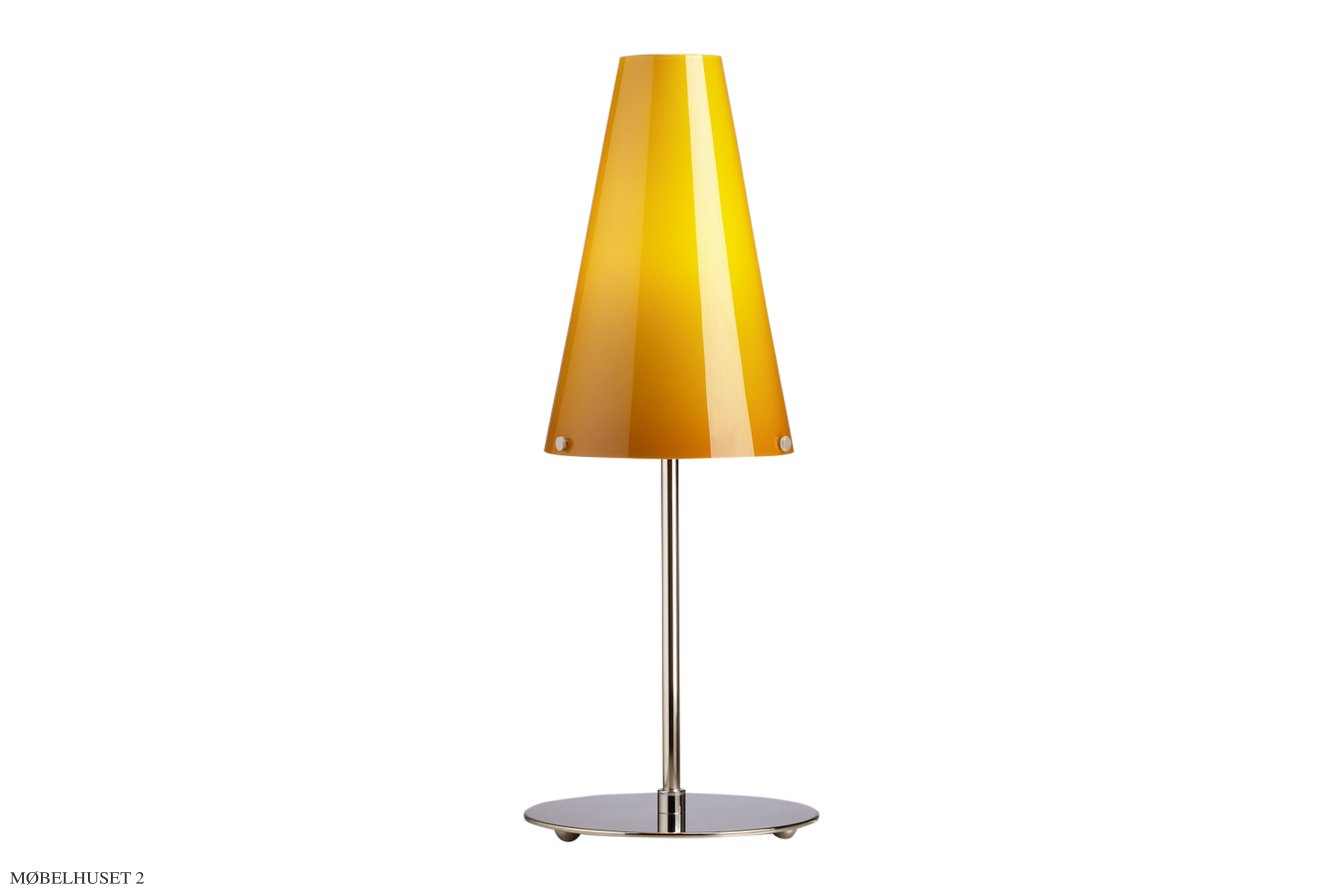 TLWS 03 bordlampe, Ravfarvet glas | Tecnolumen
