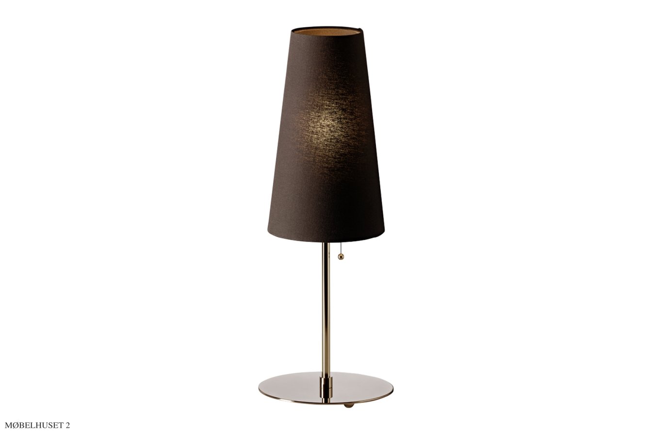 TLWS 05 bordlampe, Keglesk�rm, Brun | Tecnolumen