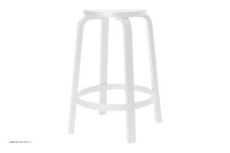 Bar Stool 64 | Farbe, Wei� lackiert, �52 x H65 cm | Artek