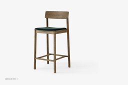 Betty TK14 & TK17 Theken- und Barstuhl, TK14 - Thekenstuhl, Eiche ger�uchert ge�lt, Gentle 0973 | &Tradition