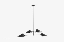 Bonnet SC91-SC93 lysekrone, SC93 - h�jde 140 cm, Black | &Tradition