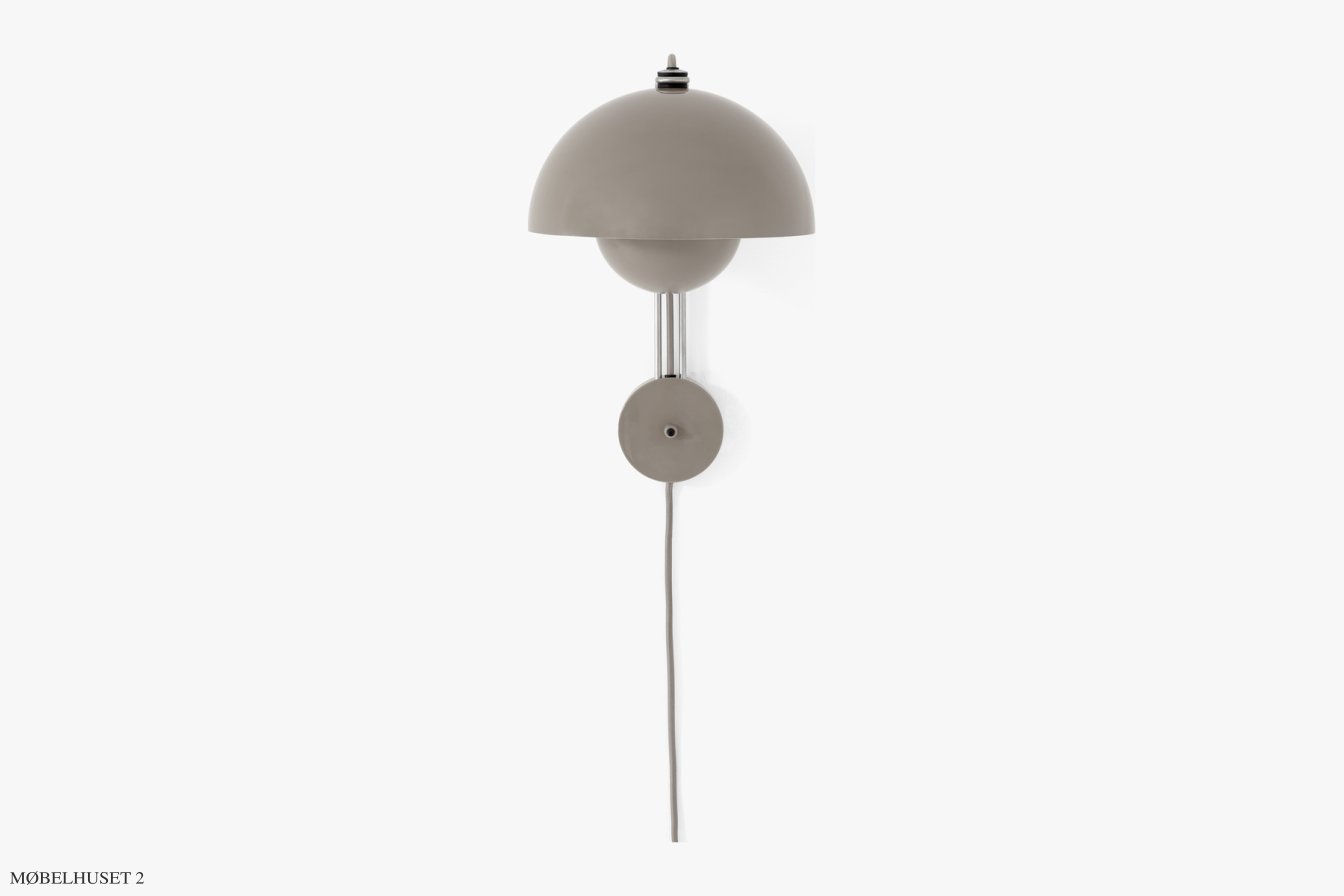 Flowerpot VP8 Wandleuchte, Grey Beige | &Tradition