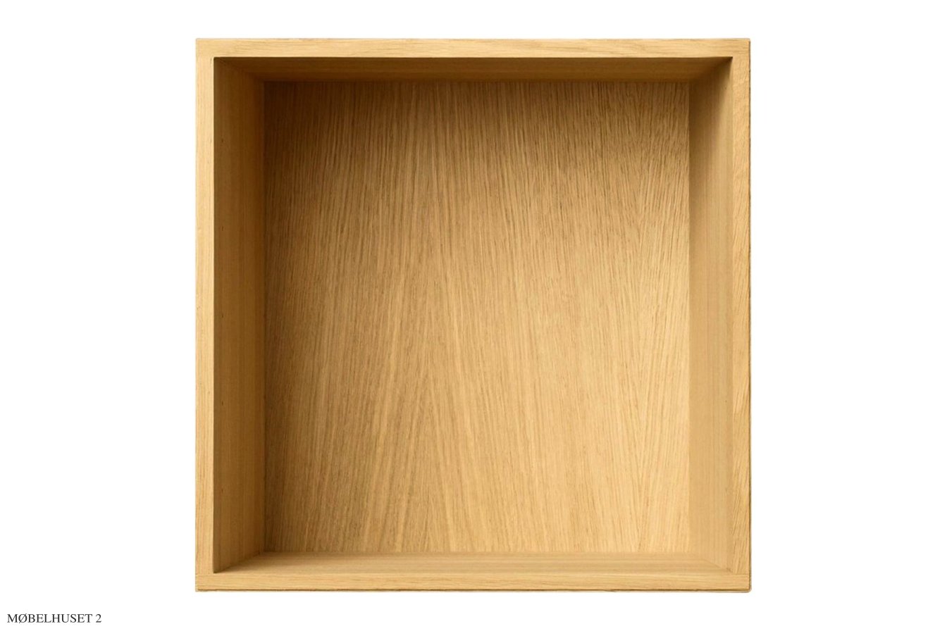 ATBO Viertel-Regal 35 x 35, 30 cm, Eiche klar ge�lt