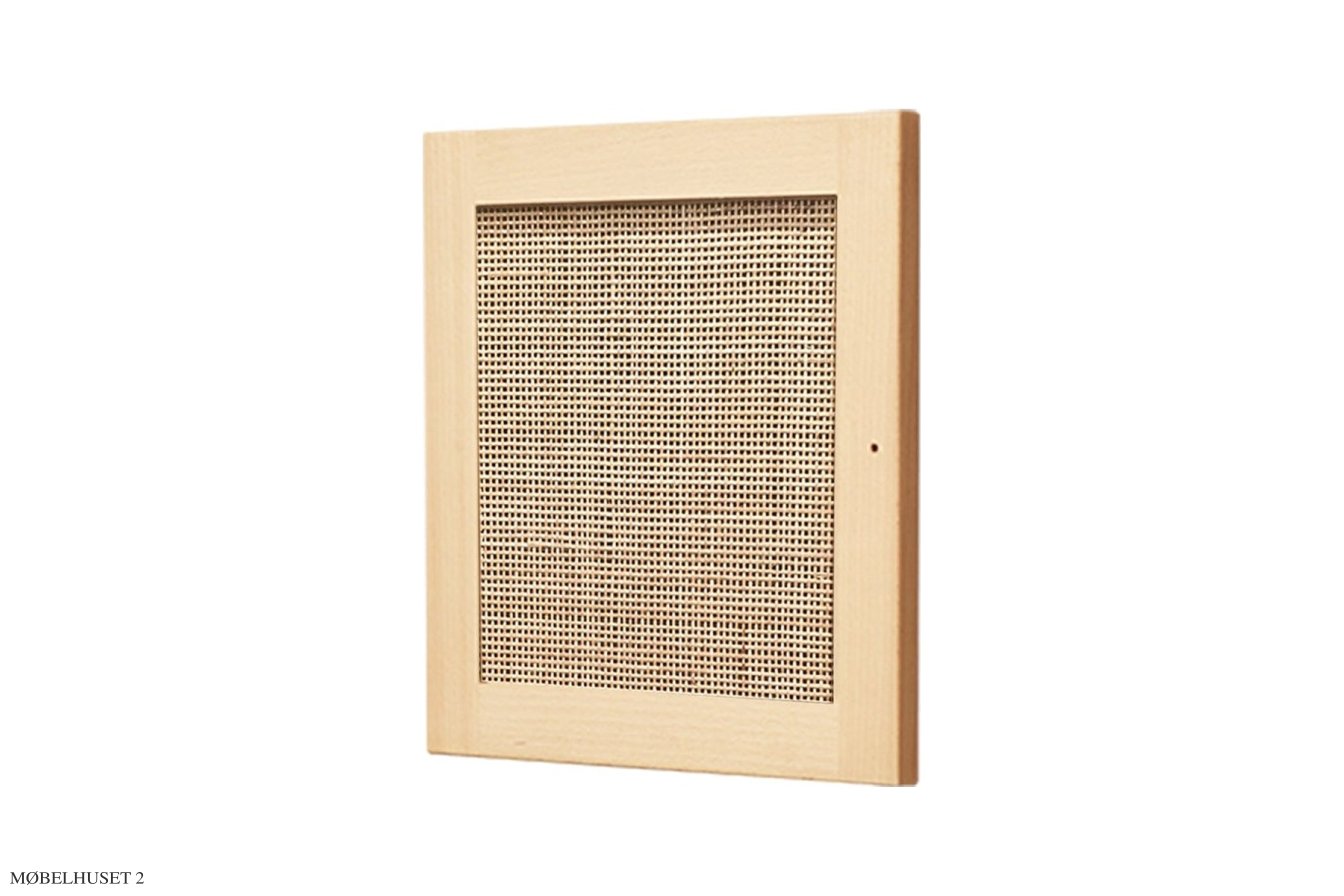 ATBO Kleine T�r, Rattan, Buche matt lackiert