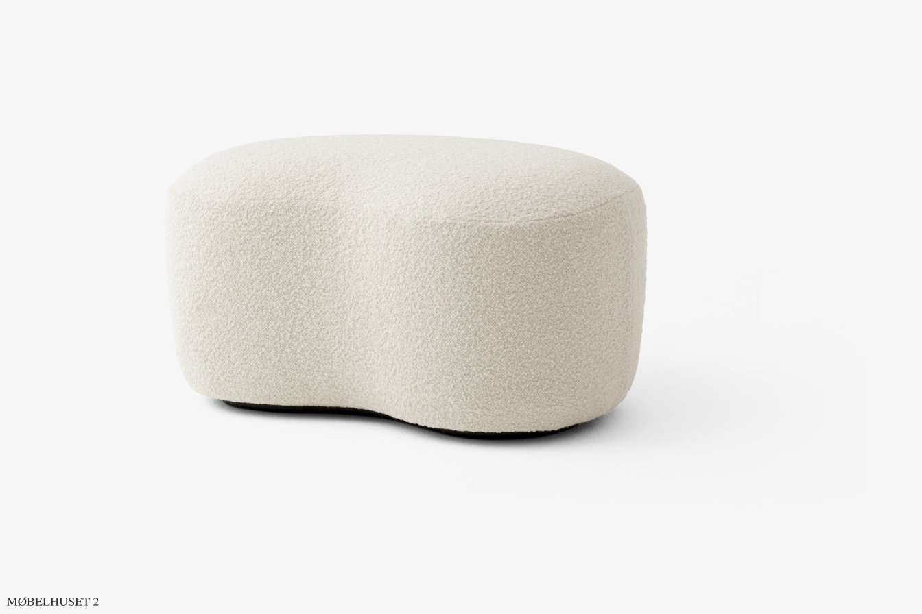 Margas LC5 Pouf, Schwarz, Karakorum 001 | &Tradition