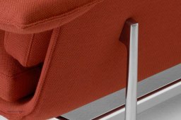 Meantime AV30 Sofa, Poliertes Aluminium, Fiord 0571 | &Tradition
