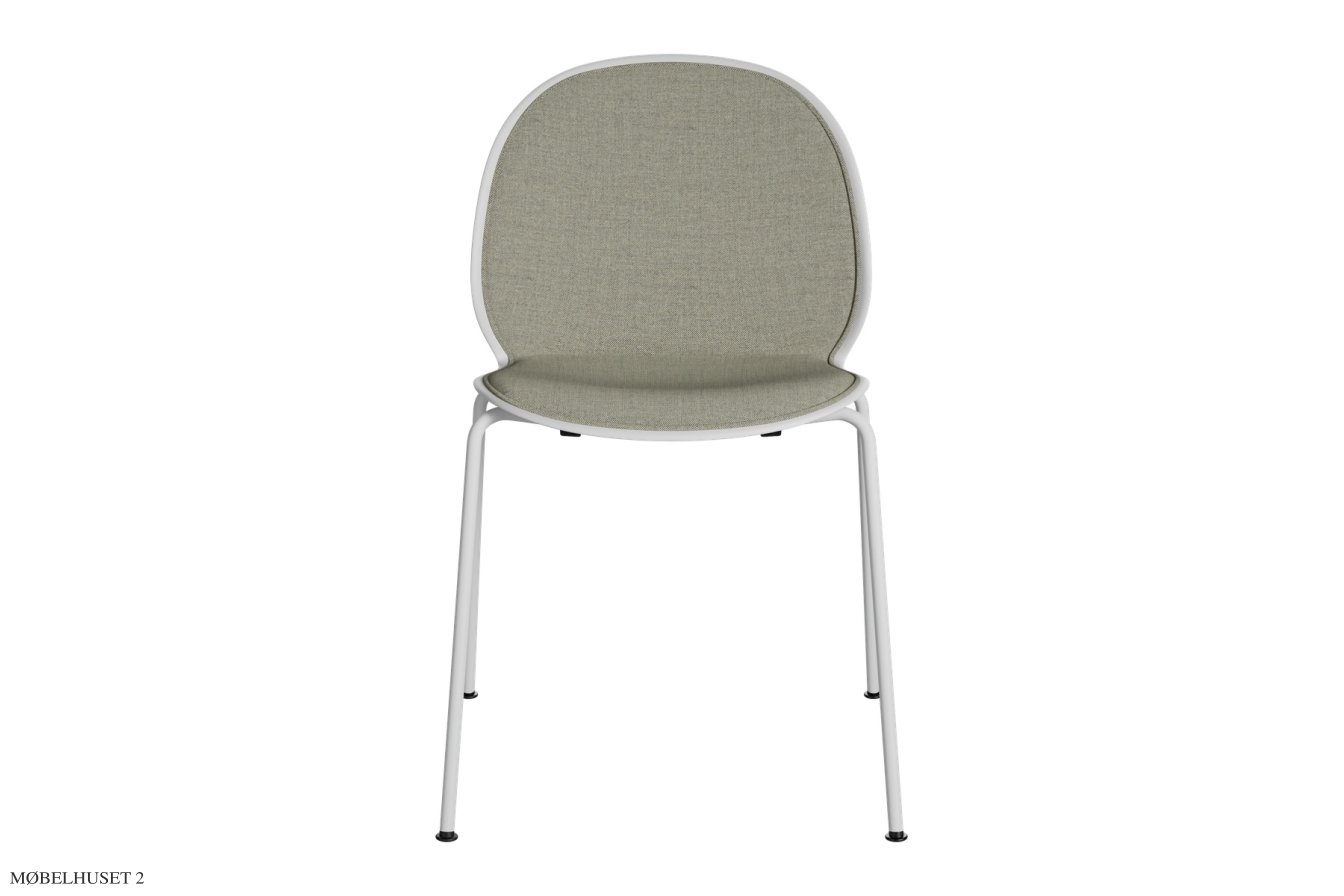 N02 Recycle N02-10 Stuhl, Frontpolster, Off White | Fritz Hansen