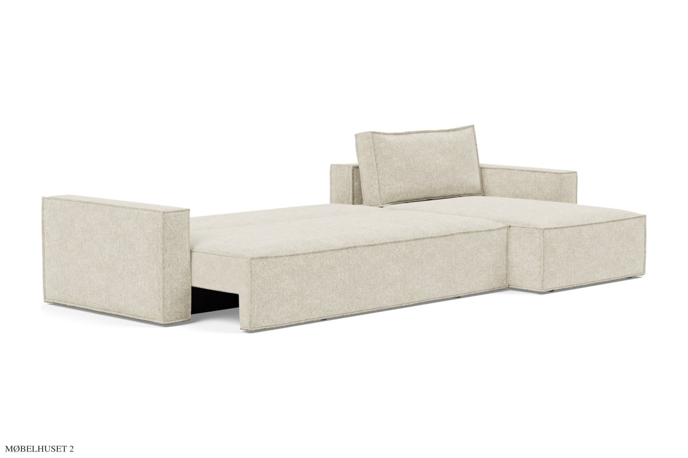 Newilla Schlafsofa mit Chaiselongue, als Bett | Innovation Living