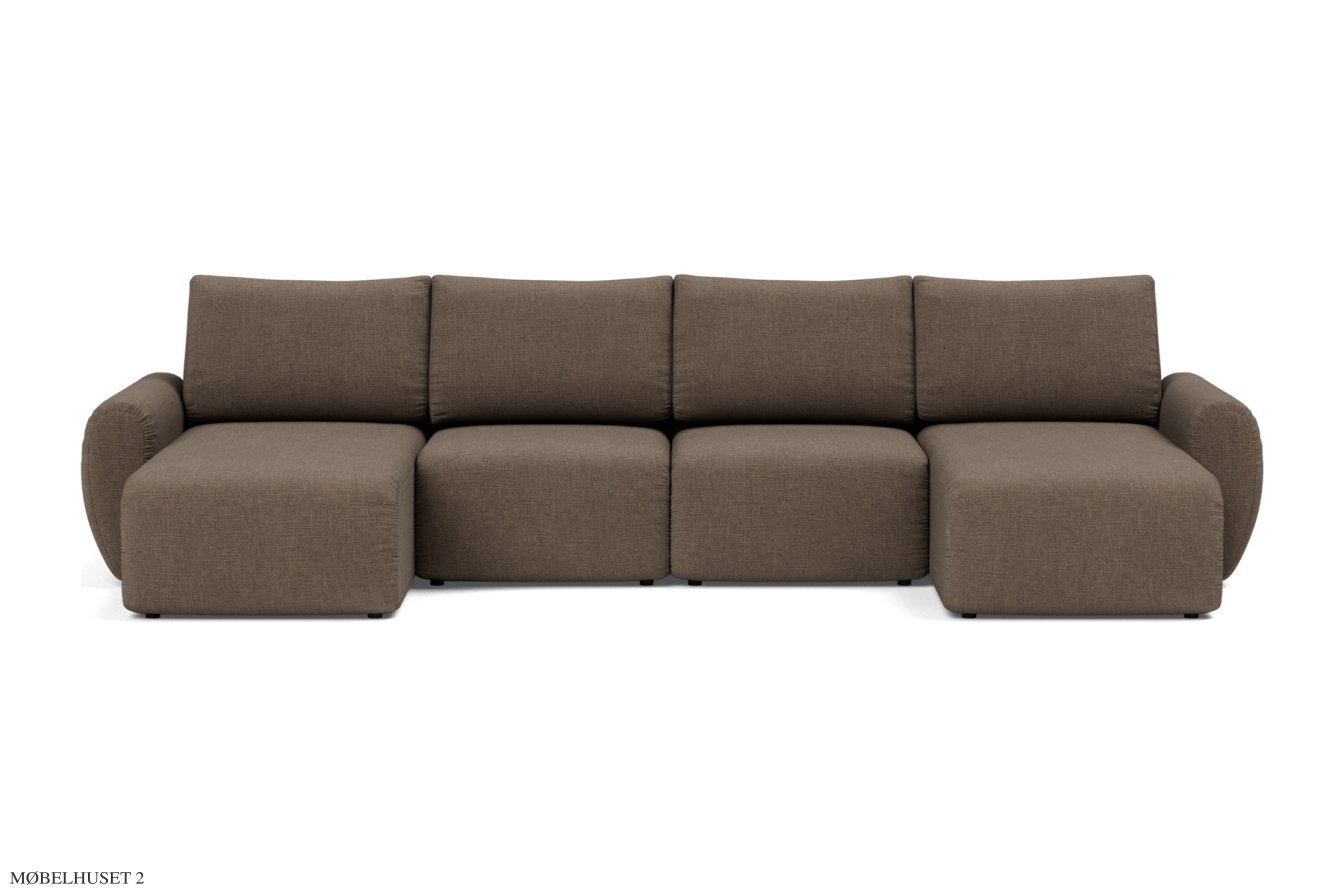 Norum U-Schlafsofa, Frontansicht | Innovation Living