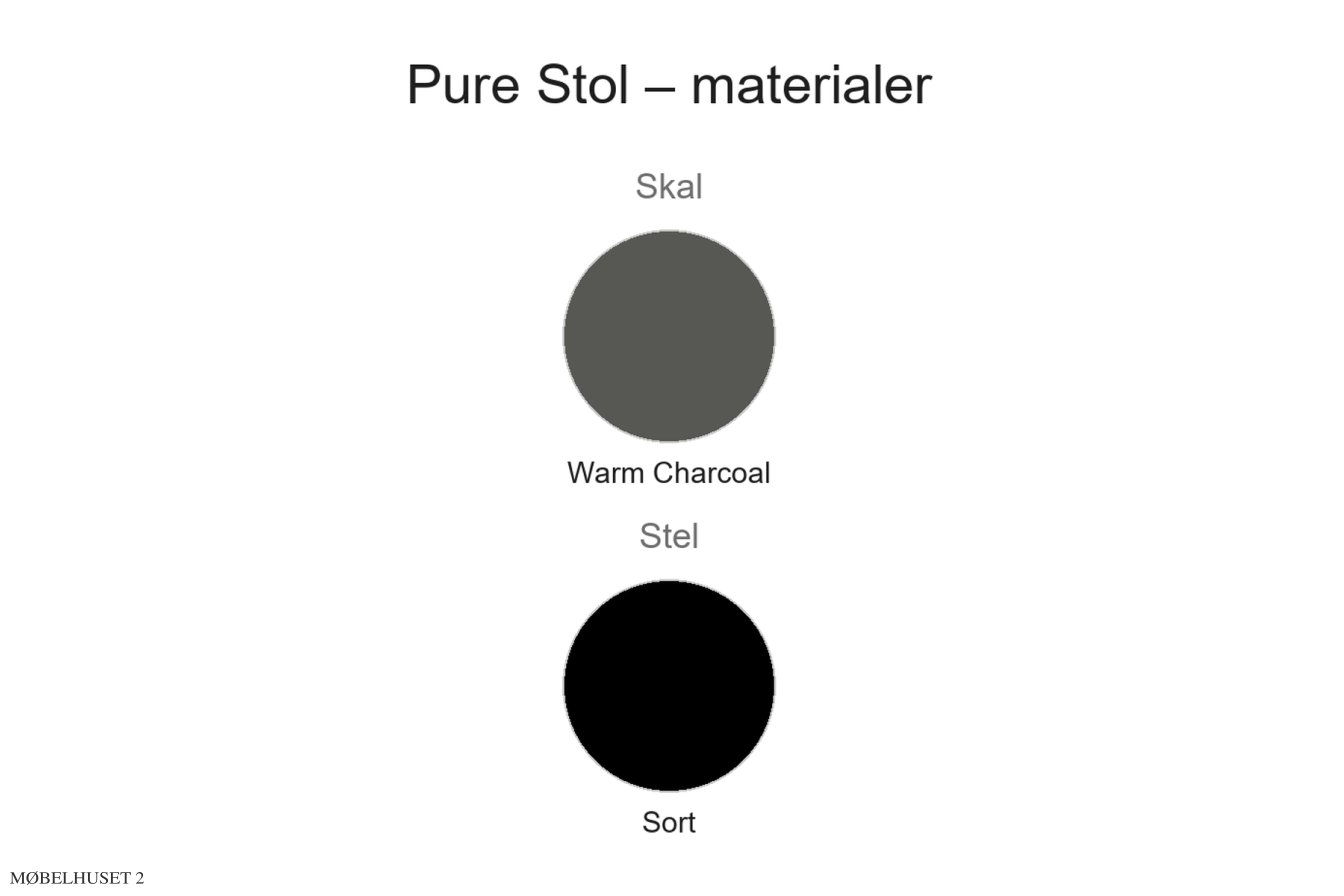 Pure Stol, Material�bersicht | Andersen Furniture