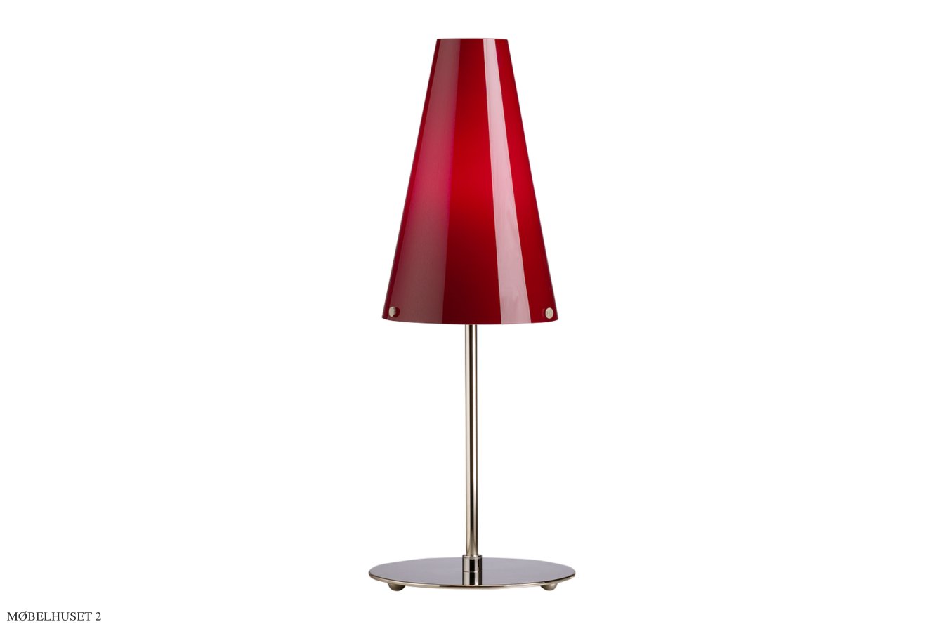 TLWS 03 bordlampe, R�d | Tecnolumen