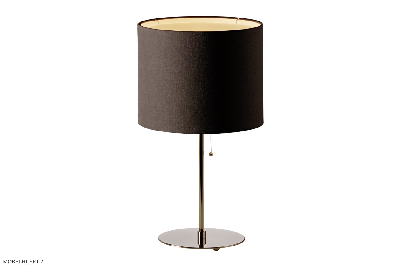 TLWS 05 bordlampe, Cylindersk�rm, Brun | Tecnolumen