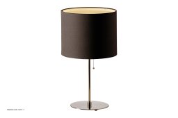 TLWS 05 bordlampe, Cylindersk�rm, Brun | Tecnolumen