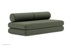 Circlus Daybed, Mit runden Kissen, Esina Olive Green 413 | Innovation Living