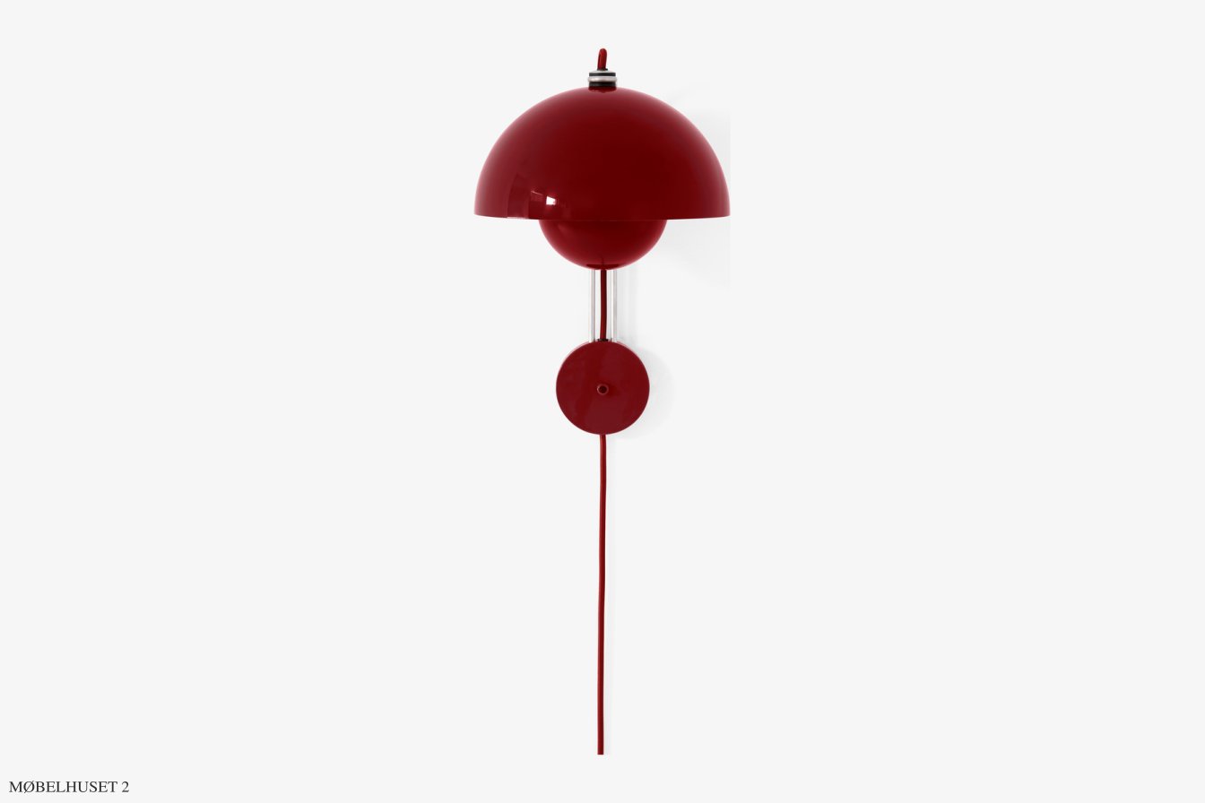 Flowerpot VP8 Wandleuchte, Vermilion Red | &Tradition