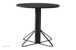 Kaari Table REB 003 Tisch, Schwarz linoleum/schwarz lackiert Eiche | Artek