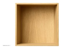 ATBO Viertel-Regal 35 x 35, 34,5 cm, Eiche klar ge�lt
