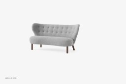 Little Petra VB2 Sofa, Walnuss ge�lt, Hallingdal 130 | &Tradition