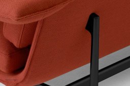 Meantime AV30 Sofa, Warm Black, Fiord 0571 | &Tradition