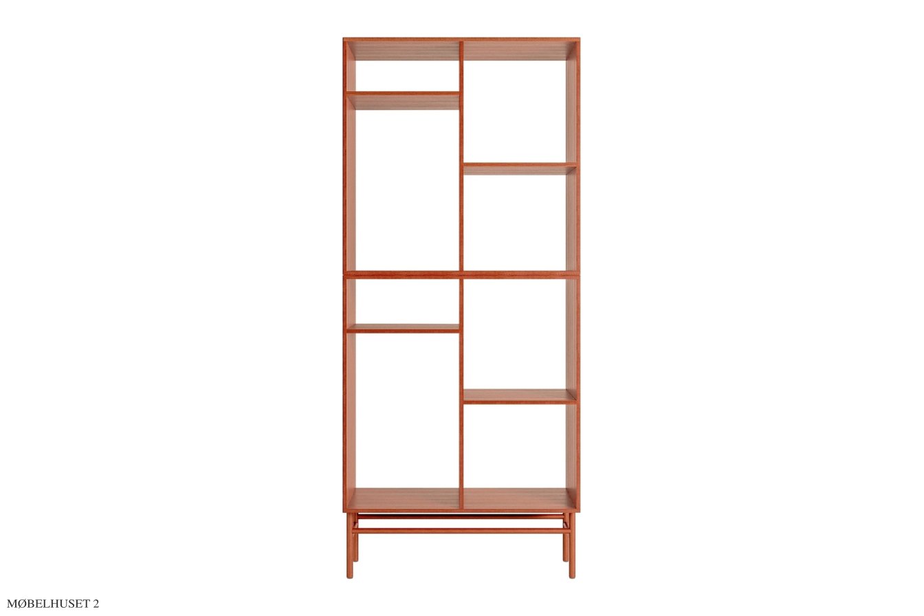 ATBO Rumdeler 1x2H 160 x 70, Mahogni klar olie
