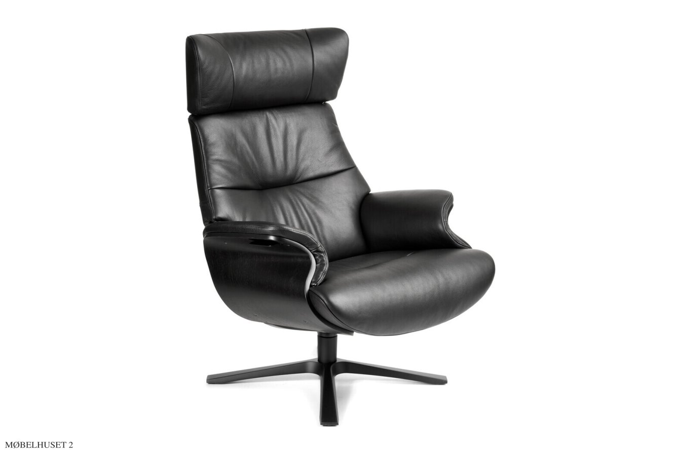 Afterwork 2 med regulerbar nakkest�tte l�nestol, produktbillede | Conform