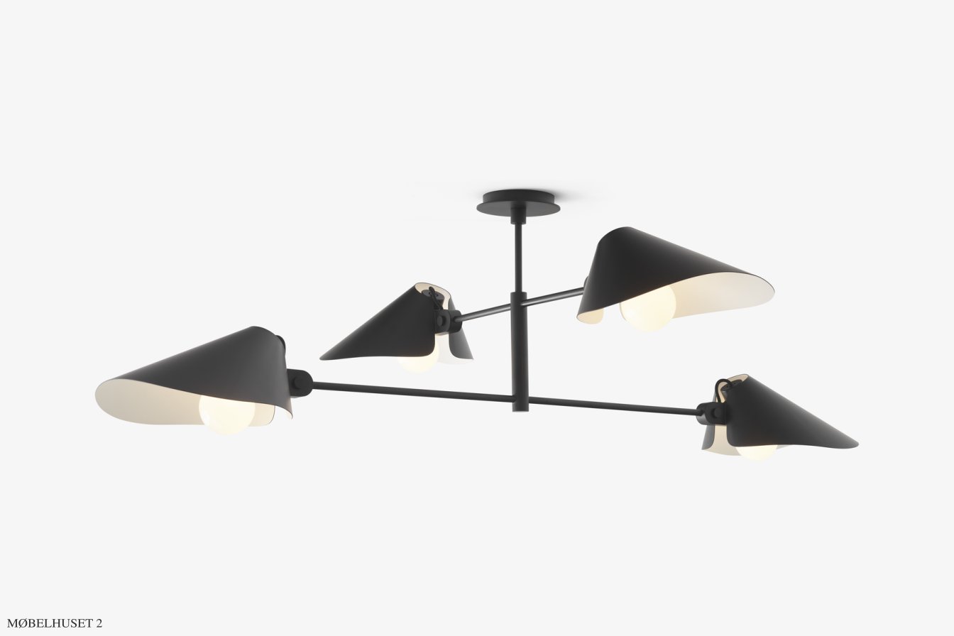 Bonnet SC91-SC93 lysekrone, med t�ndt lys | &Tradition