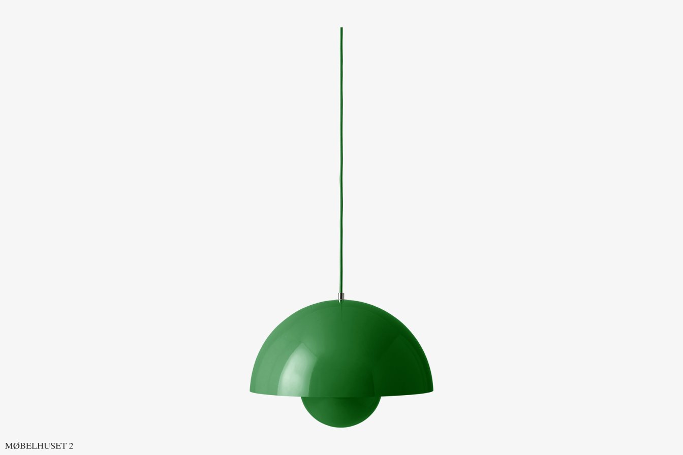 Flowerpot VP7 pendel, Signal Green | &Tradition