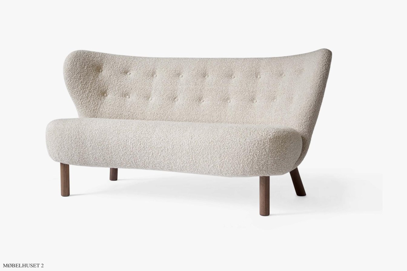 Little Petra VB2 Sofa, Walnuss ge�lt, Karakorum | &Tradition