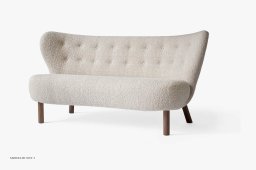 Little Petra VB2 Sofa, Walnuss ge�lt, Karakorum | &Tradition