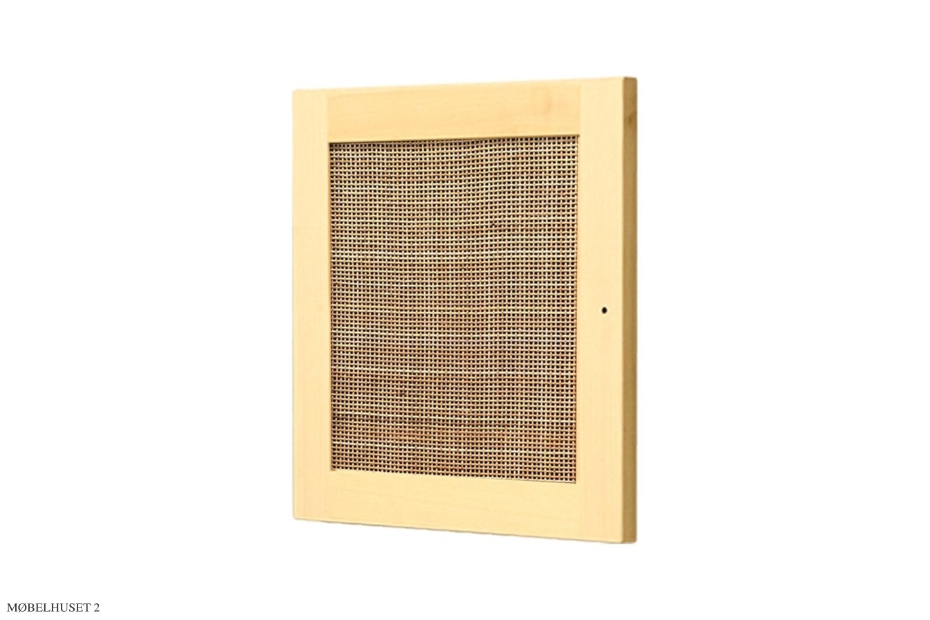 ATBO Kleine T�r, Rattan, Birke klar ge�lt