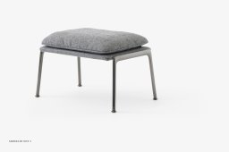 Muno LN20 Bank, Chrom, Hallingdal 0126 | &Tradition