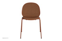 N02 Recycle N02-10 Stuhl, Frontpolster, Dark Orange | Fritz Hansen