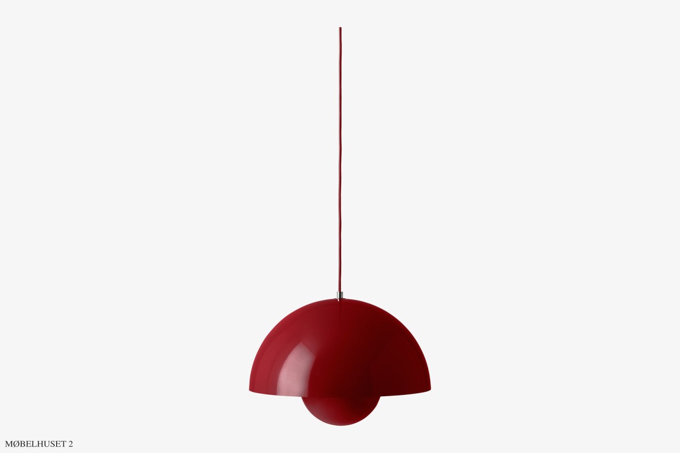 Flowerpot VP7 pendel, Vermilion Red | &Tradition