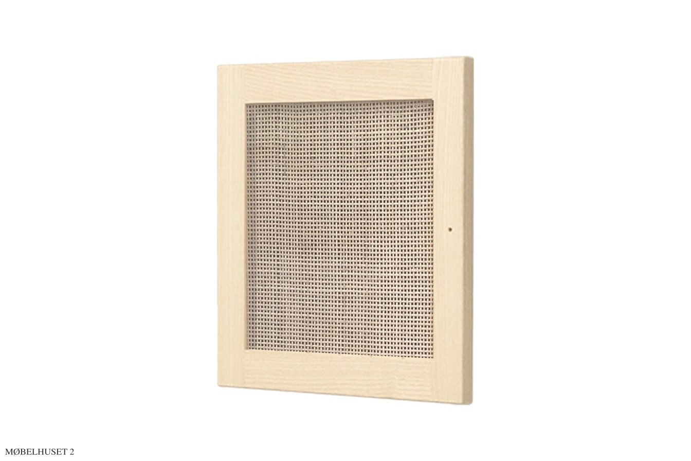 ATBO Kleine T�r, Rattan, Esche matt lackiert