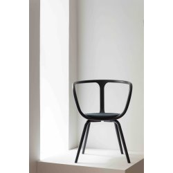 Cocoon Spisebordsstol | Sort | ATBO | Kevin Hviid