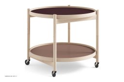 B�lling bakkebord Nano, Modell 60, Buche unbehandelt, Wine – Burgund/Ros� | Brdr. Kr�ger