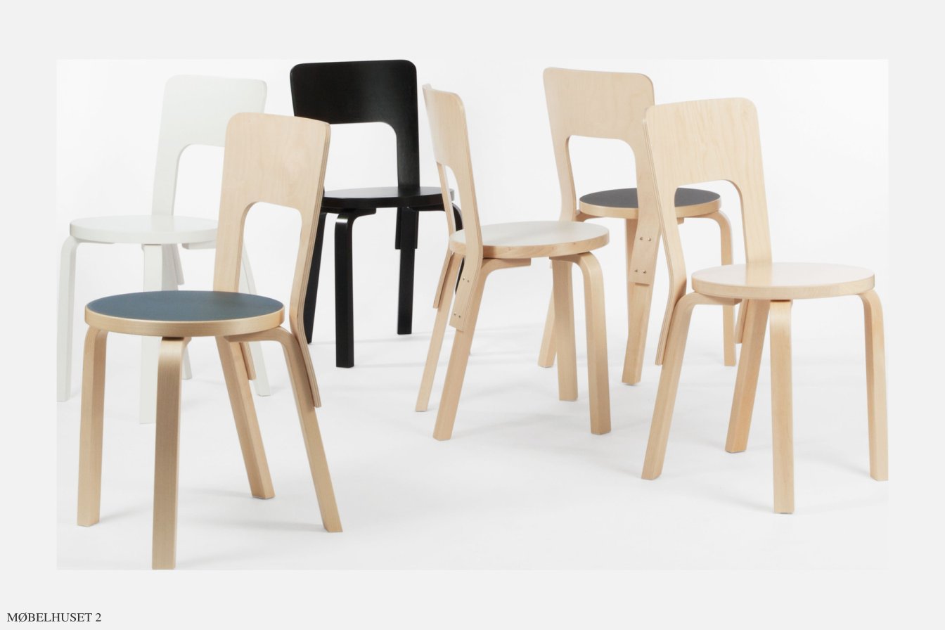 Chair 66 spisebordsstol, milj�billede | Artek