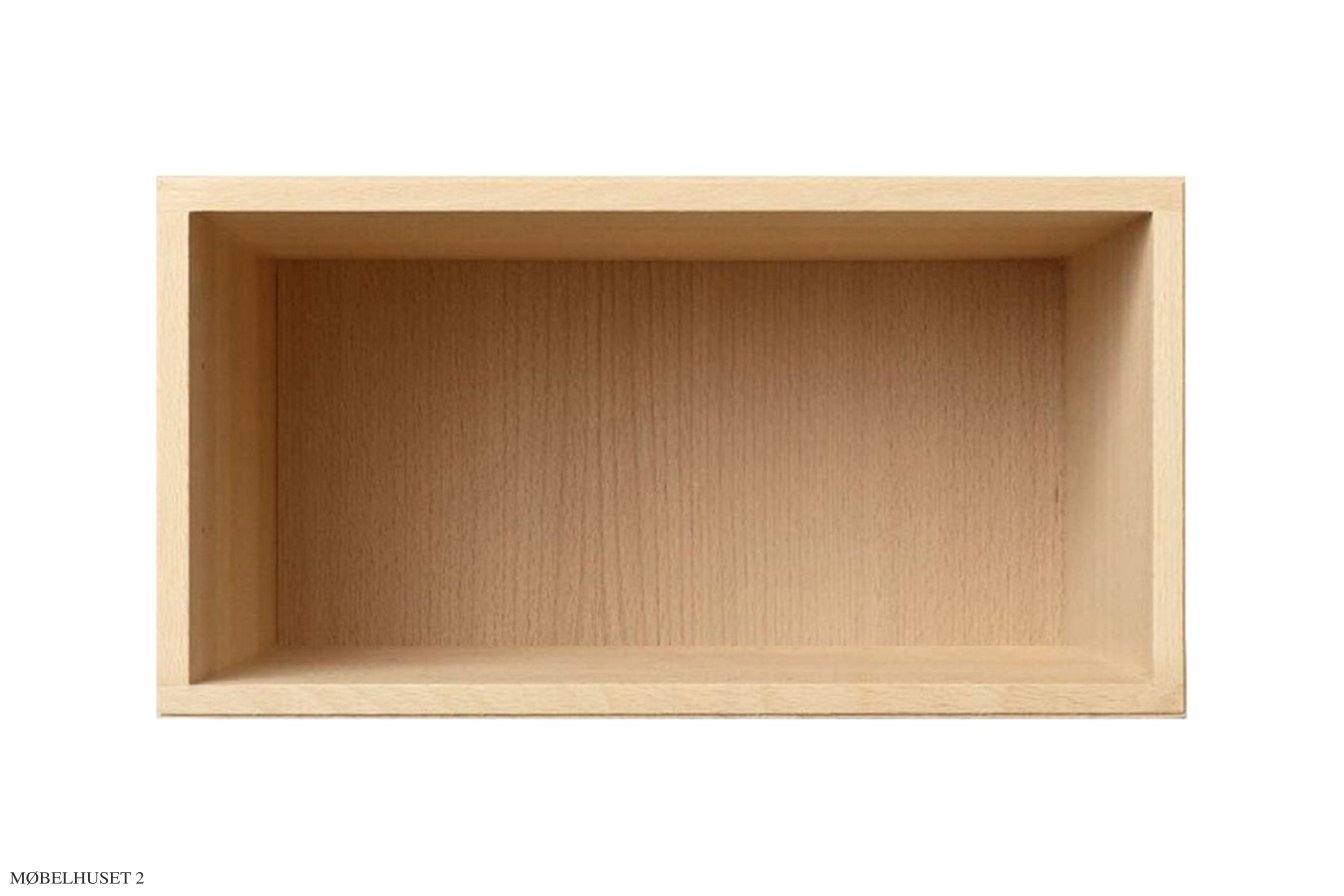 ATBO Kvart hallway reol 18 x 35, 30 cm, B�g mat lak
