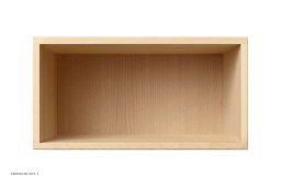 ATBO Kvart hallway reol 18 x 35, 30 cm, B�g mat lak