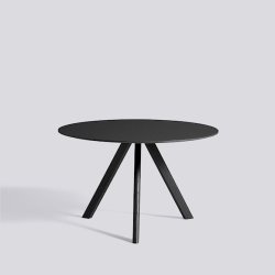 CPH 20 round | Schwarz/schwarzes Linoleum