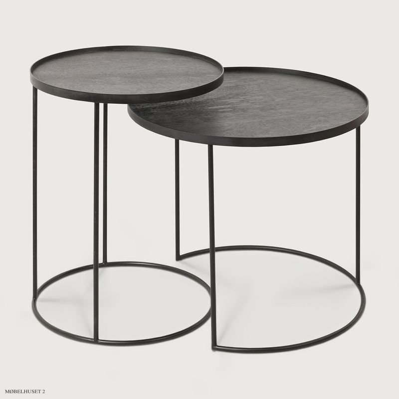 Rundes Beistelltisch-Set | Ethnicraft