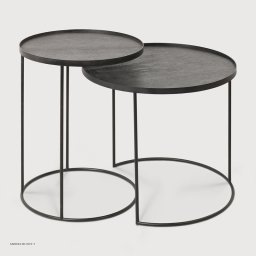 Rundes Beistelltisch-Set | Ethnicraft
