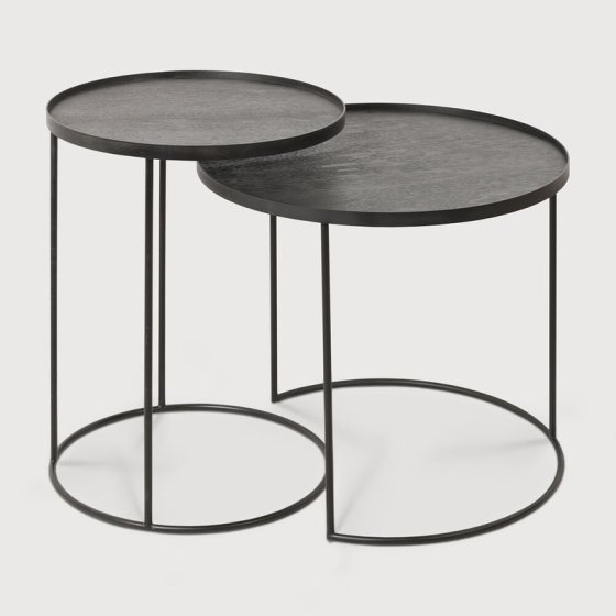 Rundes Beistelltisch-Set | Ethnicraft