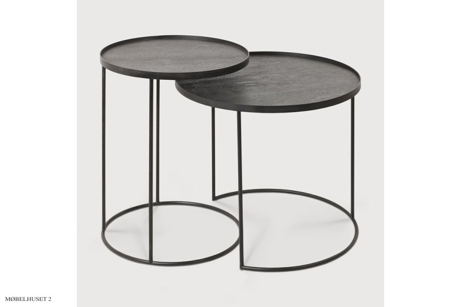 Rundt sidebordsst | Ethnicraft