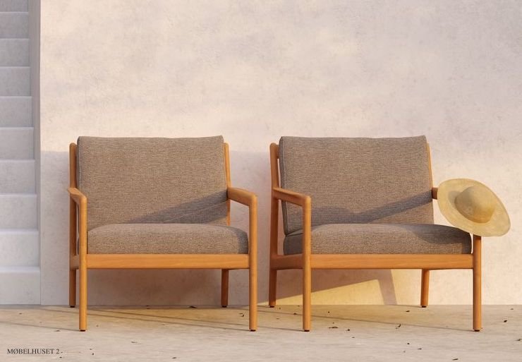 Jack Outdoor loungestol | Ethnicraft