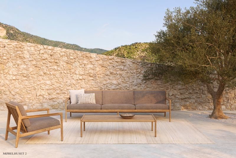 Jack Outdoor 3-Pers. Sofa | Ethnicraft